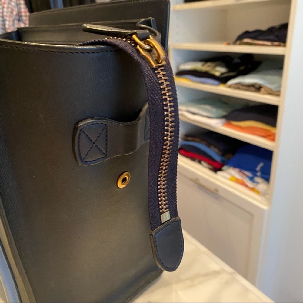 SOLD ON OTHER APP Celine Blue Multi Micro Tote - Picture 7 of 16